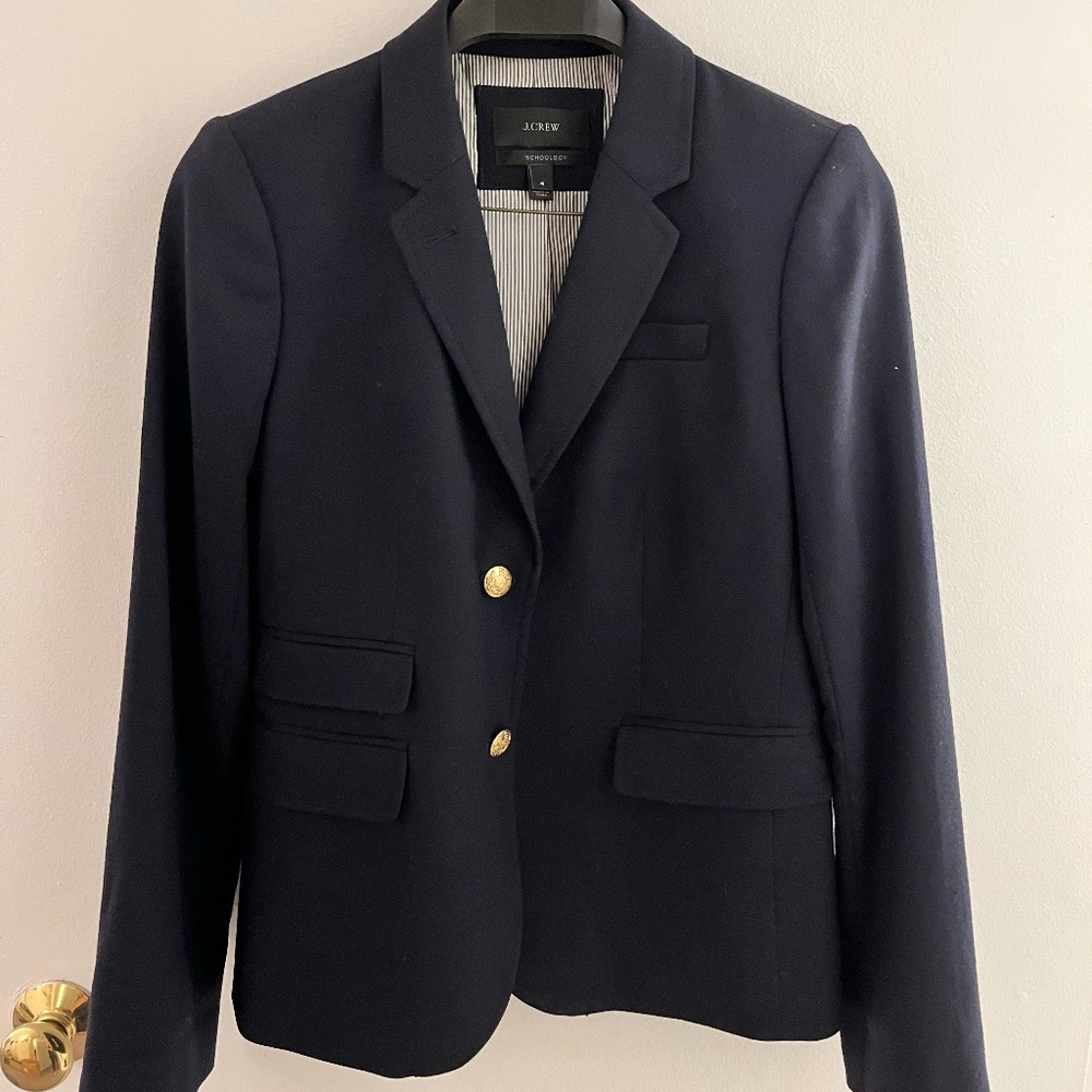 J. Crew Schoolboy Blazer in Navy Size 4
